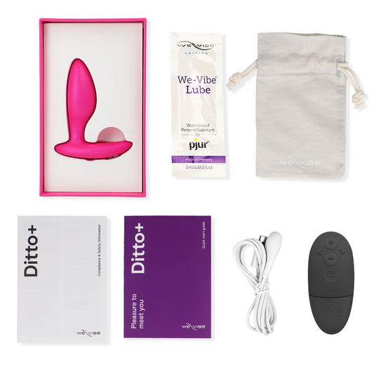 WE-VIBE - DITTO+ ANAALITULPPIVIBRAATORI VAALEANPUNAINEN
