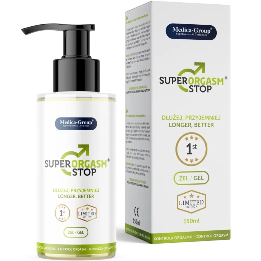 MEDICA GROUP - SUPER ORGASM STOP INTIMGEL FÖR MÄN 150 ML