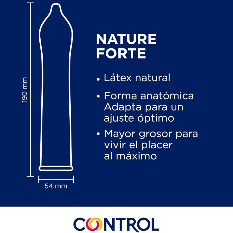 CONTROL - NATURE FORTE -KONDOMI 144 KPL