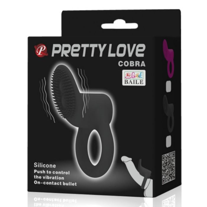 PRETTY LOVE - COBRA-VIBRAATTORENGAS MUSTA