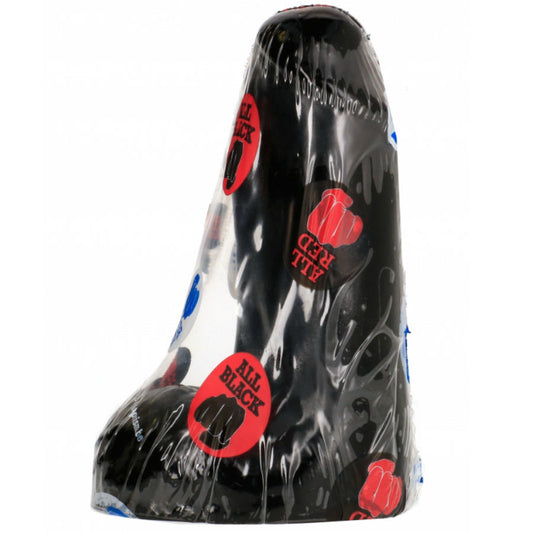 KOKONAAN MUSTA - REALISTINEN DILDO 13 CM