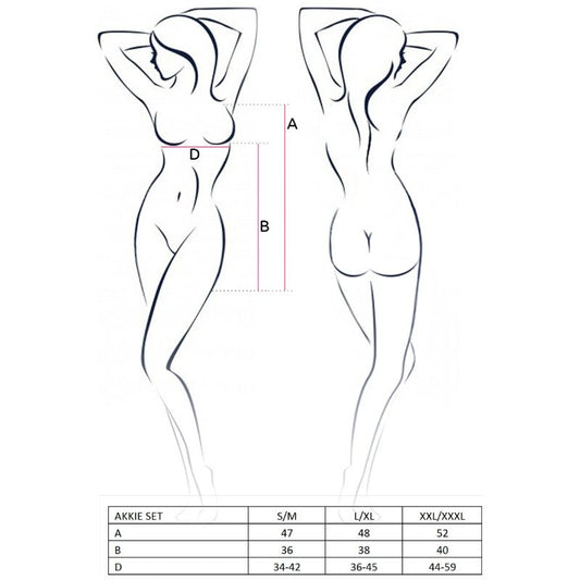 PASSION - NAISTEN AKKIE-SARJA HOITAJAN ASU L/XL