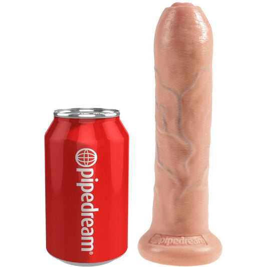 KING COCK - REALISTINEN DILDO, LEIKKAAMATON LIHA 21 CM
