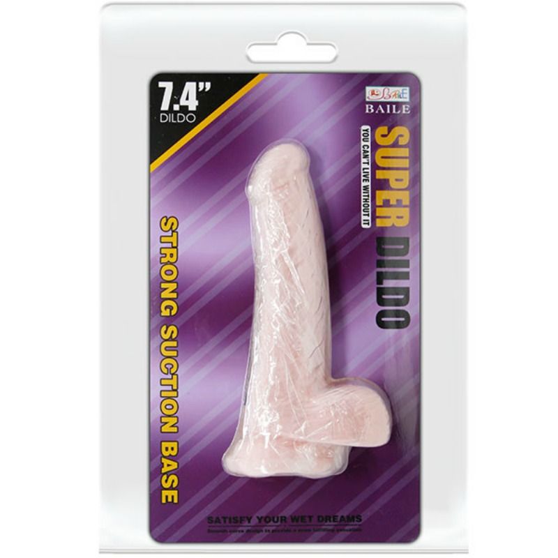 BAILE - SUPERREALISTINEN LUONNOLLINEN DILDO 18,8 CM