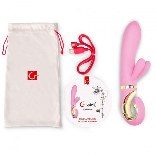 G-VIBE - G-RABBIT PINK RAMPANT BUNNY -VIBRAATTORI