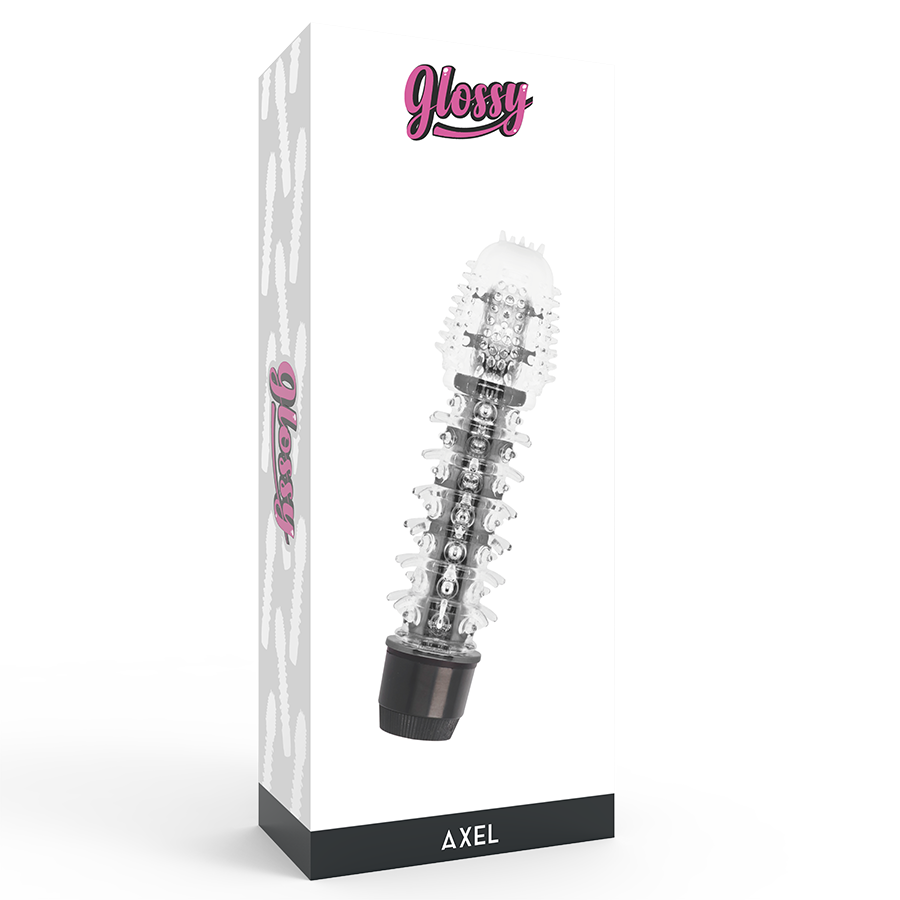 GLOSSY - AXEL SVART VIBRATOR
