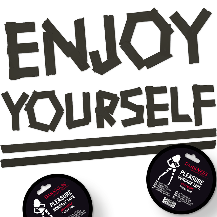 DARKNESS - MUSTA LIIMATEIPPI 15M