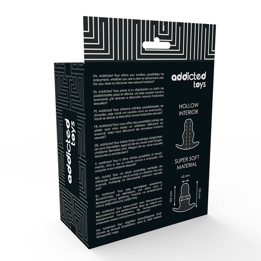 ADDICTED TOYS - SUURI ANAALILAIENTAJA 13 CM - LÄPINÄKYVÄ