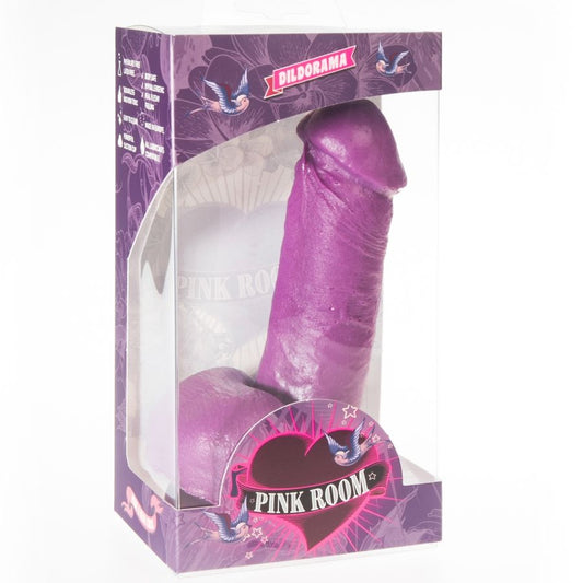 ROSA RUMMET - NAO REALISTISK DILDO LILA 16 CM