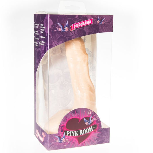 ROSA RUMMET - NILO REALISTISK DILDO FLESH 23 CM