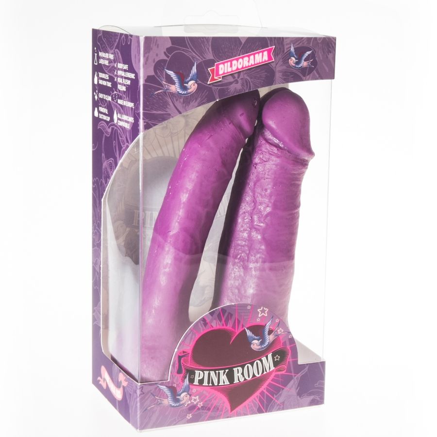 PINKKIHUONE - ARTHUS REALISTINEN DILDO VIOLETTI 17CM/15.5CM