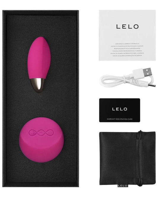 LELO - LYLA 2 INSIGNIA DESIGN EDITION FUKSIAN HARMAA HIERONTALAITTEEN MUNA