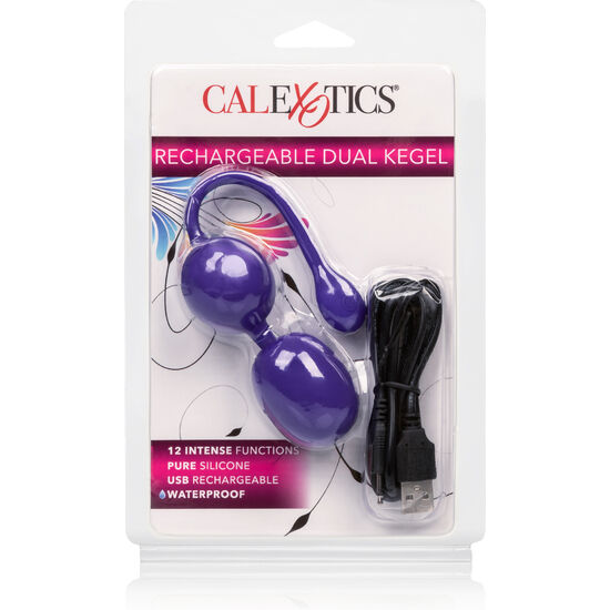 CALEXOTICS - LADATTAVA KAKSOISKÄYTTÖINEN KEGEL-VIRHE, VIOLETTI