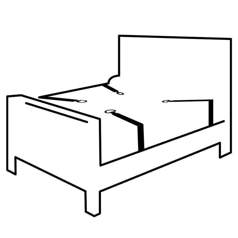 PIMEYS - SÄNKYLIINAT-SETTI