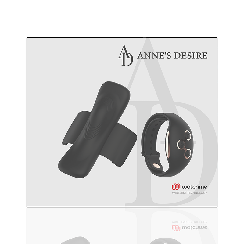 ANNE'S DESIRE - PANTY PLEASURE TECHNOLOG A WATCHME SVART/GULD