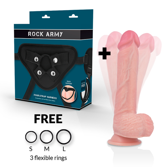 ROCKARMY - VALJAAT + HAWK-ROTAATTORI JA VIBRAATTORI 22 CM -O- 4,6 CM