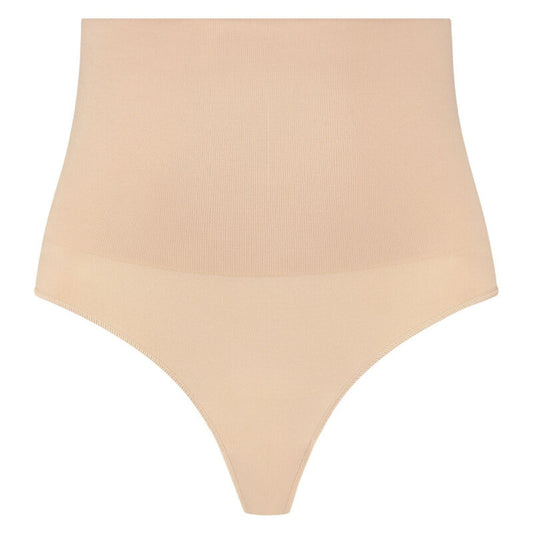 BYE-BRA - SAUMATON THONG-MALLINEN RINTALIIVI, BEIGE, KOKO XXL