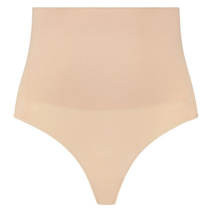 BYE-BRA - SAUMATON THONG-MALLINEN RINTALIIVI, BEIGE, KOKO XXL