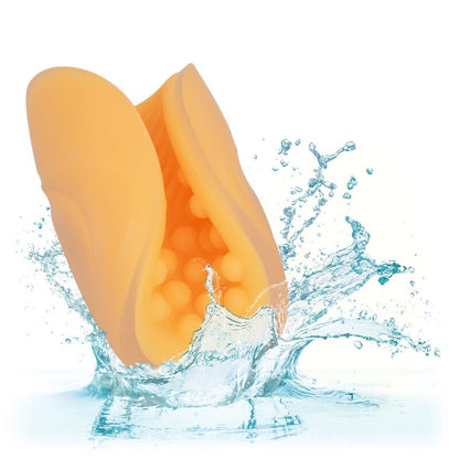 CALEXOTICS - HELMIKÄSITTELYINEN MASTURBAATORI, ORANSSIN MUKAAN