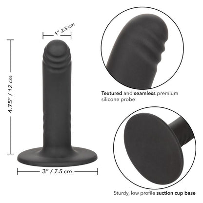 CALEXOTICS - BOUNDLESS DILDO 12 CM, YHTEENSOPIVA VALJAIDEN KANSSA