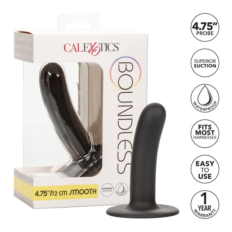CALEXOTICS - BOUNDLESS DILDO 12 CM VALJAAT YHTEENSOPIVA SILEÄ
