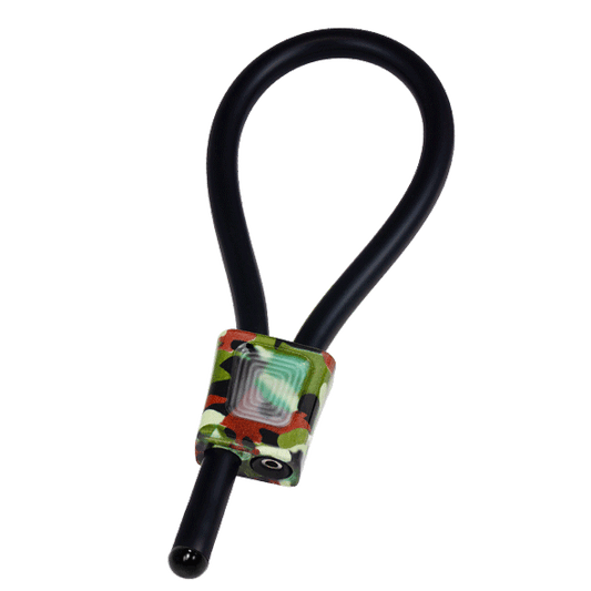 ELECTRASTIM - PRESTIGE ELECTRALOOPS SÄÄDETTÄVÄT PENSIRENKAAT NAAMIOKUVIOITU