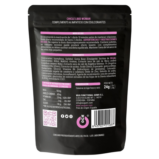 WUG SEX SENSE - NAISTEN LIBIDIN LISÄÄJÄ 10 YKSIKKÖÄ