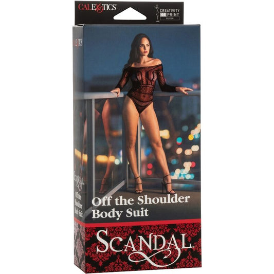 CALEXOTICS - SCANDAL-olkapäälle asetellut body-asut, yksi koko