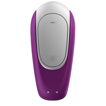 SATISFYER - DOUBLE FUN PARTNER -VIBRAATTORI, VIOLETTI