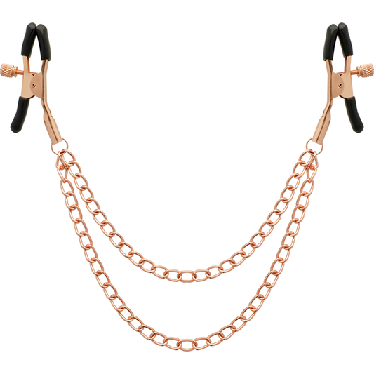 KEIKKI CHIC DESIRE - FANTASY METALLINEN NÄNNIPIDIKKEET KETJULLA