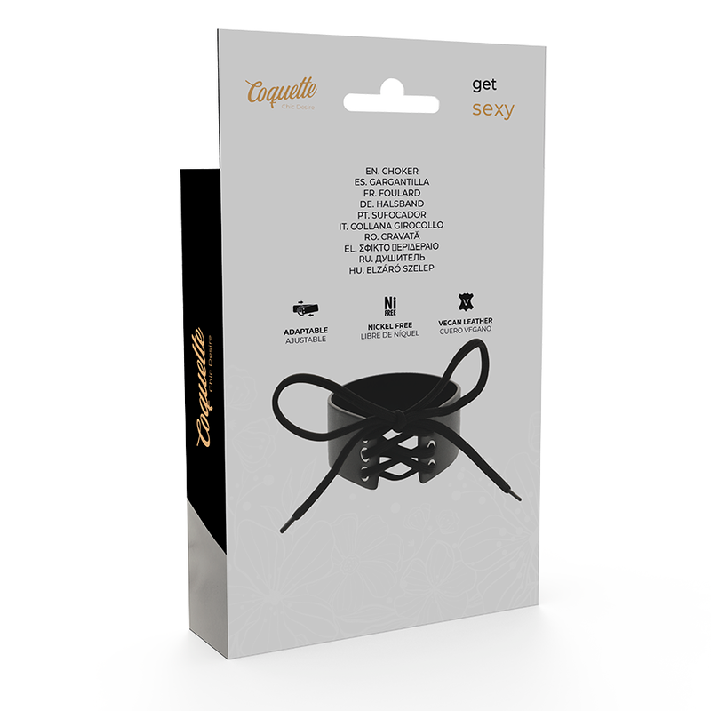 COQUETTE CHIC DESIRE - VEGANSKT LÄDERCHOKAR