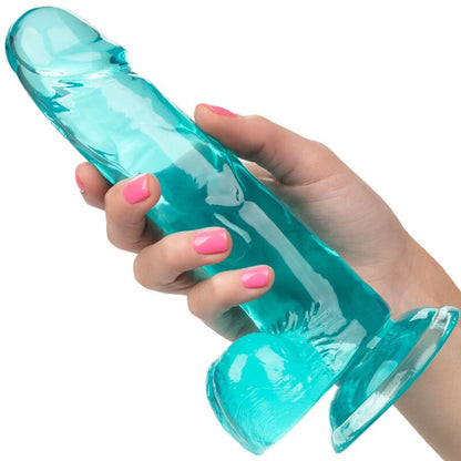 CALEXOTICS - KUNINGATAR-KOON SININEN DILDO 15,3 CM
