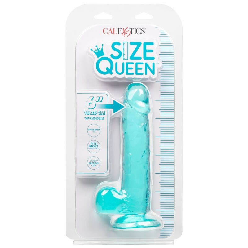 CALEXOTICS - KUNINGATAR-KOON SININEN DILDO 15,3 CM