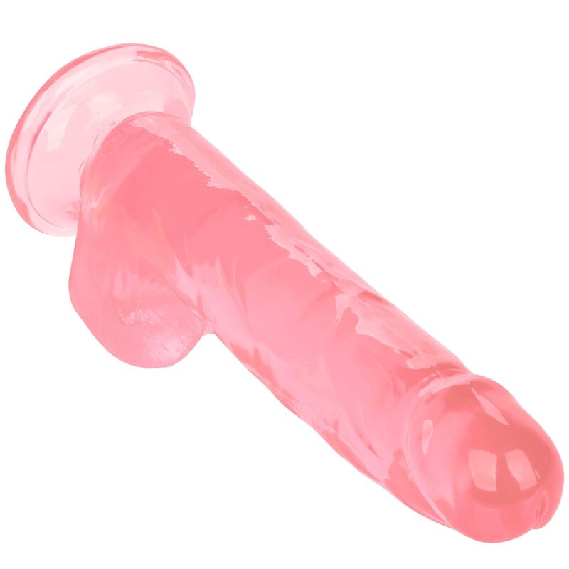 CALEXOTICS - KUNINGATAR-KOON VAALEANPUNAINEN DILDO 20,3 CM
