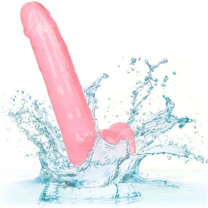 CALEXOTICS - KUNINGATAR-KOON VAALEANPUNAINEN DILDO 20,3 CM