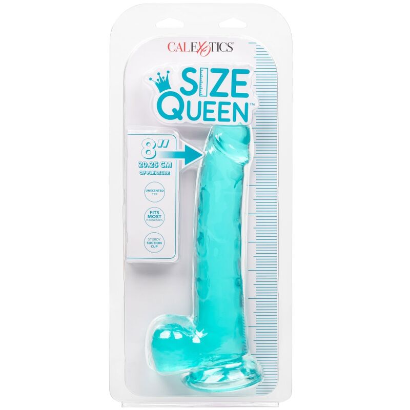 CALEXOTICS - KUNINGATAR-KOON SININEN DILDO 20,3 CM