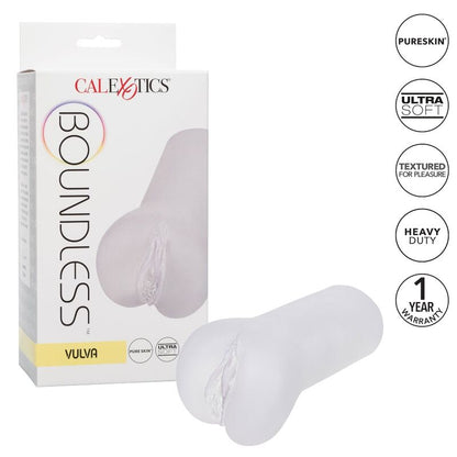 CALEXOTICS - RAJATON VULVA STROKER LÄPINÄKYVÄ