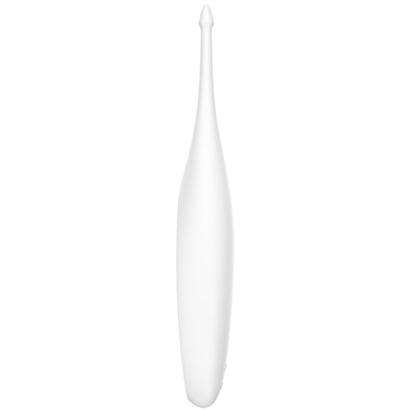 SATISFYER - PYÖRIVÄ HAUSKA KÄRKIVIBRAATORI VALKOINEN