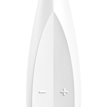 SATISFYER - PYÖRIVÄ HAUSKA KÄRKIVIBRAATORI VALKOINEN