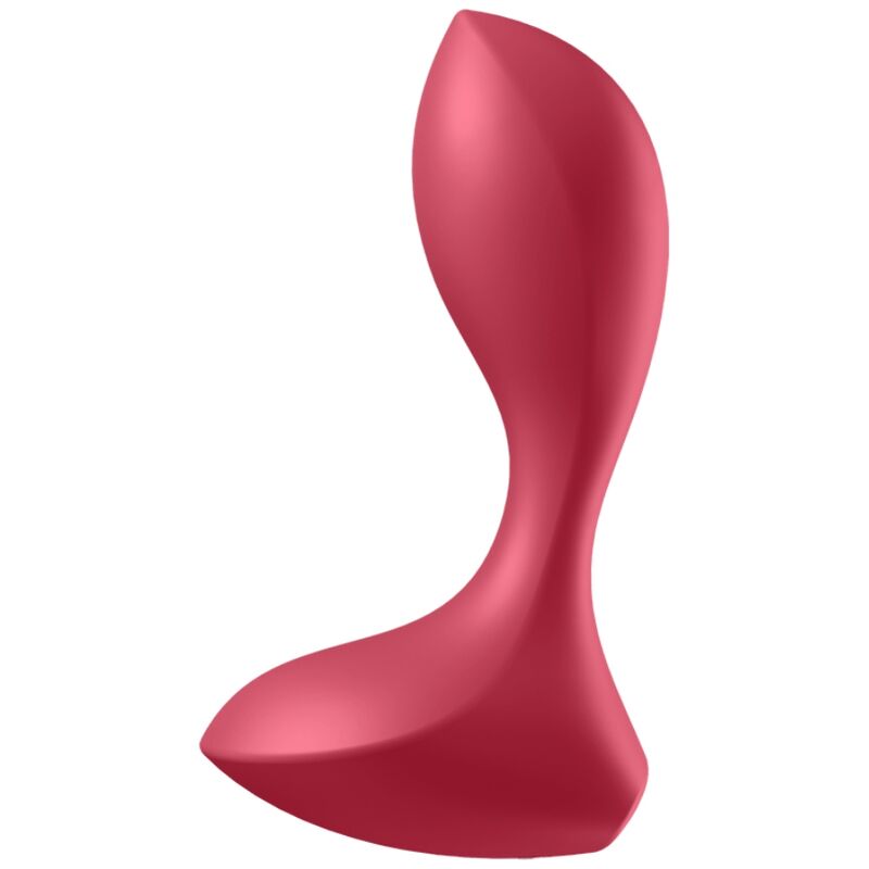 SATISFYER - BACKDOOR LOVER -VÄRISEVÄ TULPA PUNAINEN