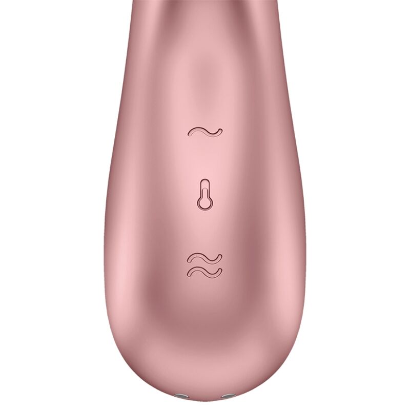 SATISFYER - HOT LOVER -VIBRAATTORI RUUSU &amp; BEIGE
