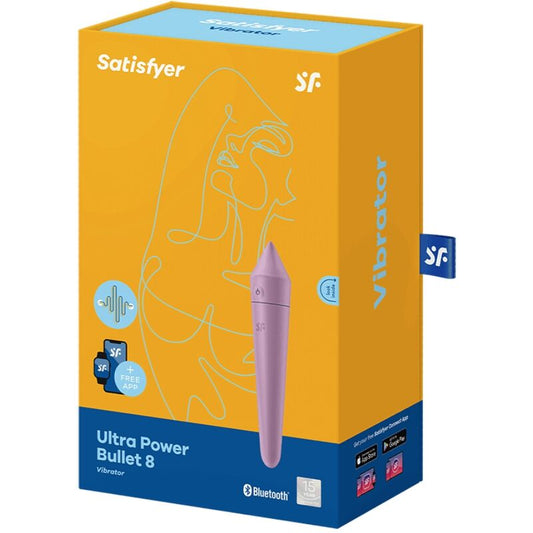 SATISFYER - ULTRA POWER BULLET 8 LILAA