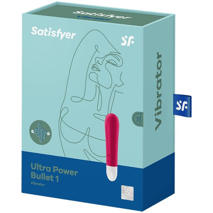 SATISFYER - ULTRA POWER BULLET 1 PUNAINEN