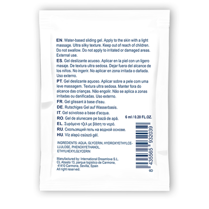 WATERFEEL - NEUTRAALI VESIPOHJAISET LIUKUGEELIT 6 ML