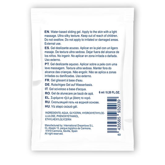 WATERFEEL - NEUTRAALI VESIPOHJAISET LIUKUGEELIT 6 ML