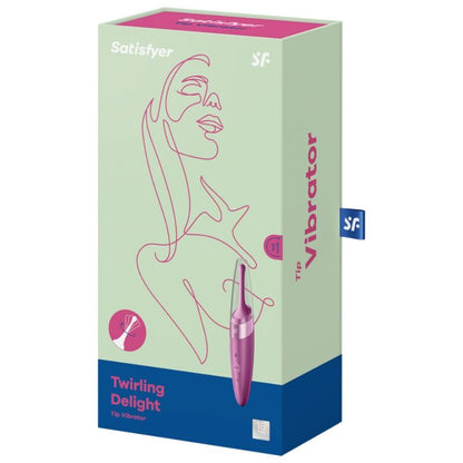 SATISFYER - PYÖRITTÄVÄ KLITORIKÄRKIVIBRAATTORI VIOLETTI