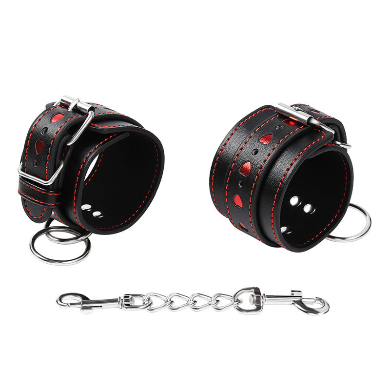 OHMAMA FETISH - SYDÄNMUOTOISET KÄSIRAUAT