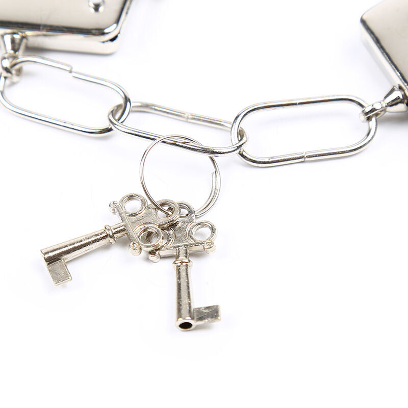 OHMAMA FETISH - SAMETTISET, REUNUSTETUT METALLISET RANNEKKEET