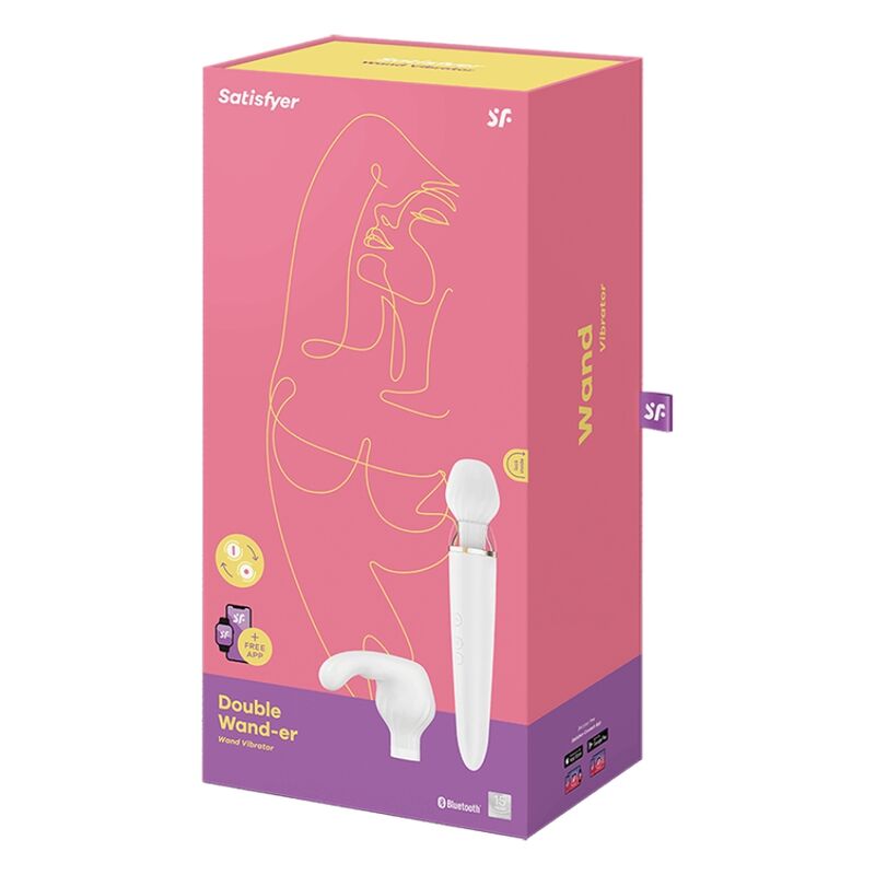 SATISFYER - KAKSOISVAIHTOEHDOT VALKOINEN