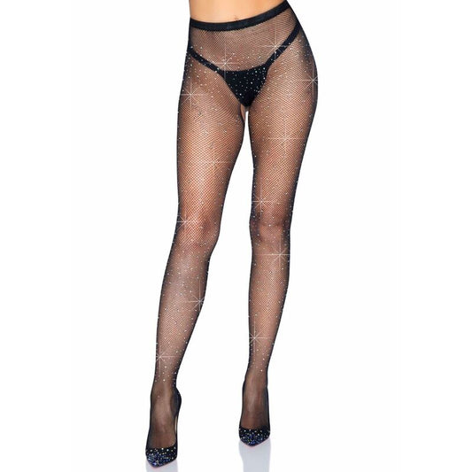 LEG AVENUE - FISHNET-STRUMPBYXOR MED SKINN